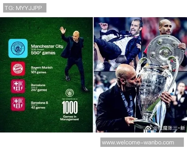 瓜迪奥拉执教曼城百场欧冠里程碑回顾曾带队夺得冠军与亚军荣耀 瓜迪奥拉执教曼城百场欧冠里程碑回顾曾带队夺得冠军与亚军荣耀